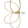 Toallero Rea Mist dorado (REA-80029)