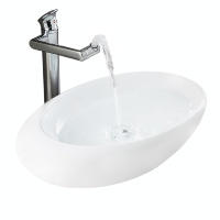 Lavabo Rea Roxy 59 58x37 blanco (REA-U8740)