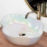washbasin Rea Pearl 50.5x38.5 akoya (REA-U3309)