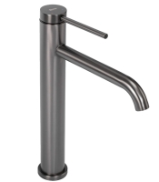 Mezclador de lavabo alto de titanio Rea Clif (REA-B5328)