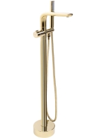 Mezclador de baño Rea Clark de pie, dorado (REA-B5302)