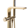 Mezclador de baño Rea Clark de pie, dorado (REA-B5302)