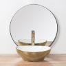 Mezclador de lavabo Rea Gusto dorado, alto (REA-B8405)
