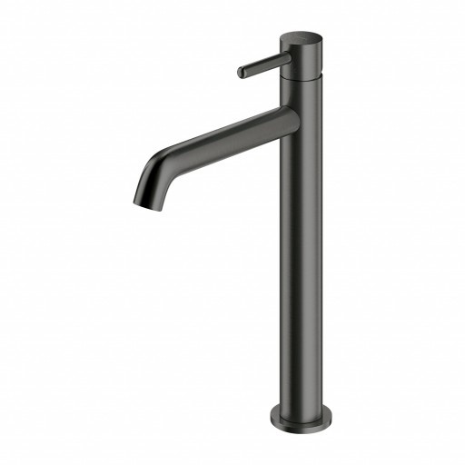 Omnires Y graphite washbasin mixer, high (Y1212GR)