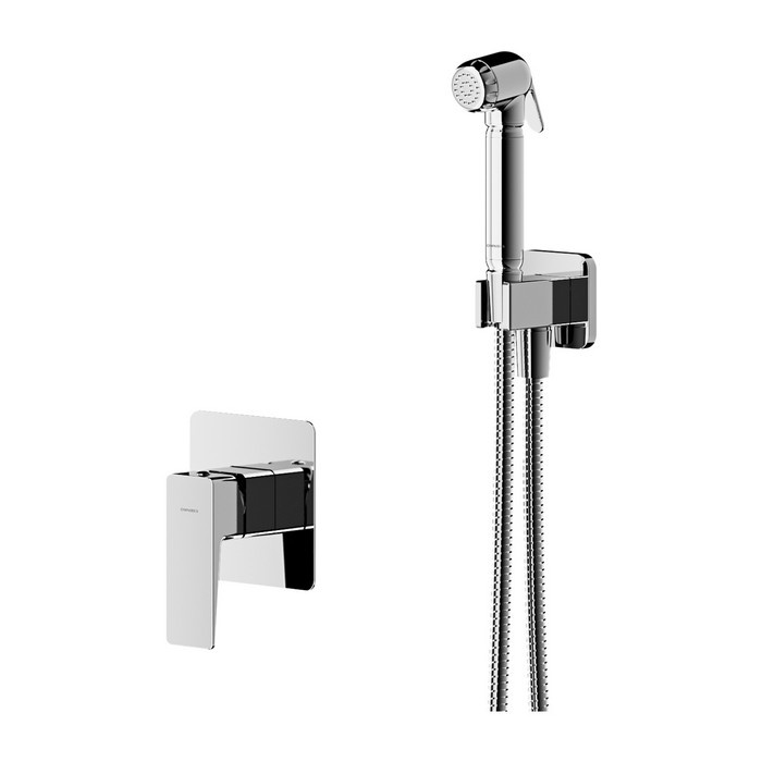 Kit de higiene cromado Omnires Parma (SYSPMBI1CR)