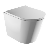 toilet Omnires Tampa rimless suspended seat duroplast (TAMPAMWBP)
