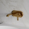 Mezclador de lavabo empotrado Omnires Armance dorado (AM5215GL)