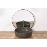 washbasin Rea Elma 45x45 gray (REA-U8495)