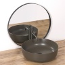 washbasin Rea Elma 45x45 gray (REA-U8495)