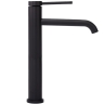 Mezclador de lavabo Rea Clif negro mate alto (REA-B5325)