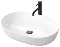 Lavabo Rea Cleo 60,5x41 blanco (REA-U0024)