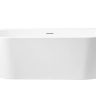 Bañera acrílica Rea Capri 170x75 + sifón + tapón clic/clack (REA-W9801)