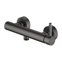 Omnires Y graphite bath and shower mixer (Y1240GR)
