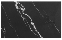 поддон Rea Magnum 80x100 прямоугольный, carrara black (REA-K7007)