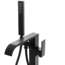 Bath mixer Rea Carat floor black (REA-B5423)
