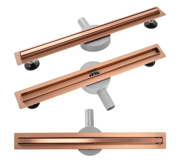 drain Rea Neo Slim Pro 800 mm, brushed cooper (REA-G0653)