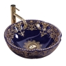 washbasin Rea Marina 42.5x42.5 blue (REA-U3300)