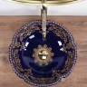 washbasin Rea Marina 42.5x42.5 blue (REA-U3300)