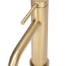 Mezclador de lavabo Rea Clif dorado cepillado bajo (REA-B5323)