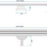 trampa Rea Neox Slim Pro oro 60 (REA-G2717)