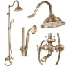 Sistema de ducha Rea Bergamo bronce antiguo (REA-P5002)