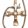 Sistema de ducha Rea Bergamo bronce antiguo (REA-P5002)