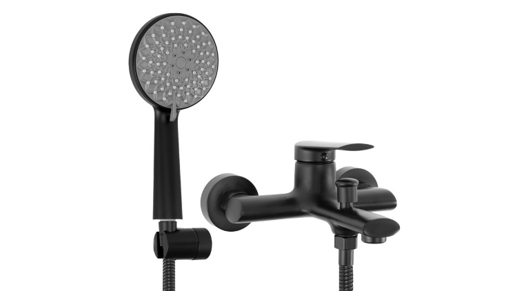 Mezclador de baño Rea Buzz negro (REA-B3421) 