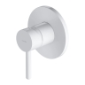 concealed shower mixer Omnires Y white matt (Y1245WM)