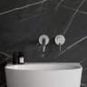 Mezclador de lavabo empotrado Omnires Y cromado (Y1215CR)