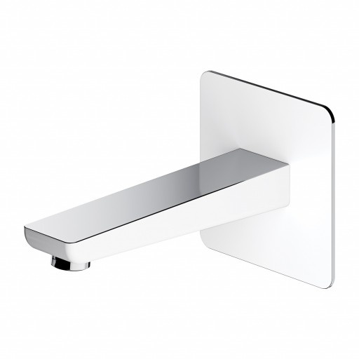 bath spout Omnires Parma chrome/white (WDPARMACRB)