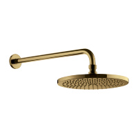 Ducha fija Omnires Y 25x25 oro cepillado (WGSET1GLB)
