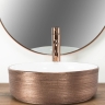 Lavabo Rea Sami 36x36 cepillado oro rosa (REA-U3303)