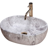 Lavabo Rea Lara 35x48,5 piedra (REA-U9888)
