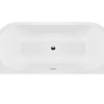 Bañera acrílica Rea Capri 150x75 + sifón + tapón clic/clack (REA-W9800)