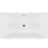 Bañera acrílica Rea Capri 150x75 + sifón + tapón clic/clack (REA-W9800)
