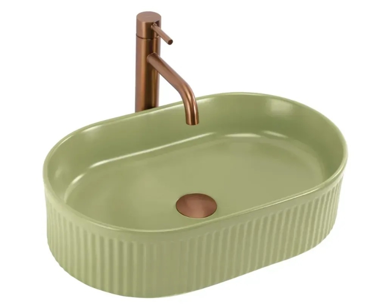 умывальник Rea Vanda 49х31 pistachio matt (REA-U3612)