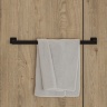 towel holder Omnires Nelson black mat (NL80216BL)