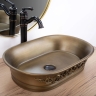 washbasin Rea Wilma 38x55 rustic (REA-U3305)