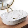 washbasin Rea Cleo 60,5x41 aiax shine (REA-U9656)