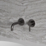 внешняя часть смесителя для умывальника Omnires Y скрытого монтажа brushed graphite (Y1215HROGR)