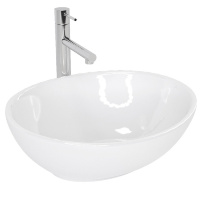 Lavabo Rea Sofia 34,5x40,9 blanco (REA-U0133)