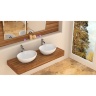 Lavabo Rea Sofia 34,5x40,9 blanco (REA-U0133)