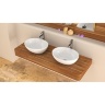 Lavabo Rea Sofia 34,5x40,9 blanco (REA-U0133)