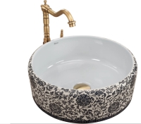 Lavabo Rea Florisa 40x40 flores (REA-U3308)