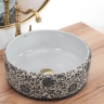 washbasin Rea Florisa 40x40 flowers (REA-U3308)