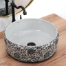 washbasin Rea Florisa 40x40 flowers (REA-U3308)
