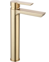 Mezclador de lavabo Rea Argus dorado cepillado (REA-B6412)
