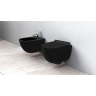 toilet Rea Carlo suspended, duroplast seat slow-falling slim black mat (REA-C8405) markdown