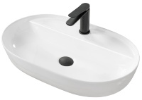 Lavabo Rea Aura 60,5x40,5 blanco (REA-U7900)