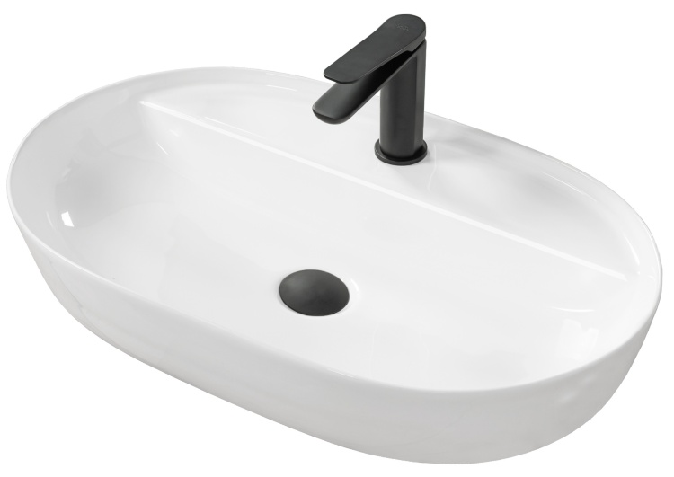 Lavabo Rea Aura 60,5x40,5 blanco (REA-U7900)